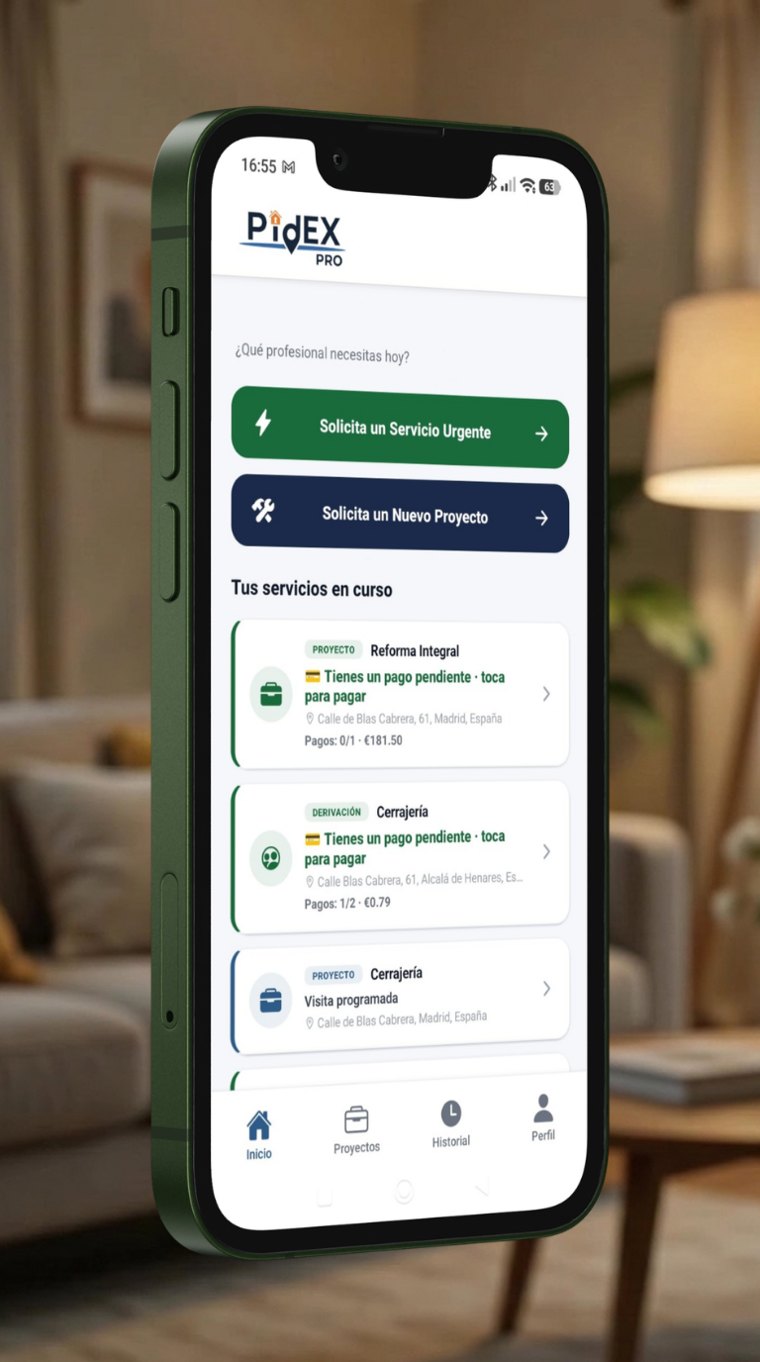 App PIDEX PRO